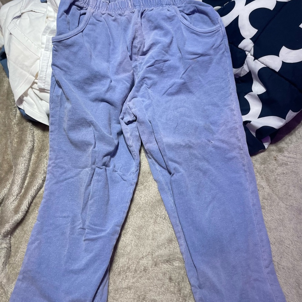 Blue Bottom joggers